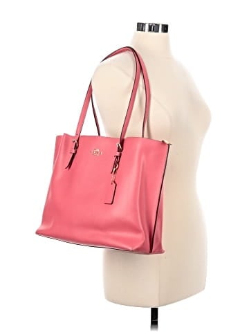 Coach Leather Tote (view 2)