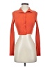 The Range Orange Long Sleeve Blouse Size S - photo 1