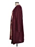 Perceptions Plaid Burgundy Cardigan Size L - photo 5