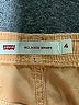 Levi's Solid Yellow Board Shorts Size 4 - photo 3