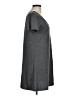 Nine West Solid Gray Casual Dress Size M - photo 4
