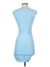 Hello Molly Solid Blue Cocktail Dress Size 4 - photo 2