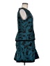 BCBGMAXAZRIA 100% Polyester Teal Cocktail Dress Size 8 - photo 4
