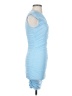 Hello Molly Solid Blue Cocktail Dress Size 4 - photo 4