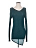 Trouve Teal Long Sleeve Top Size S - photo 1