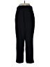 Ann Taylor LOFT 100% Polyester Solid Black Casual Pants Size M - photo 2