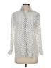 Everlane 100% Cupro Polka Dots Ivory 3/4 Sleeve Blouse Size 00 - photo 1