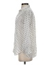 Everlane 100% Cupro Polka Dots Ivory 3/4 Sleeve Blouse Size 00 - photo 5