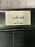 Wilfred 100% Polyurethane Metallic Silver Black Shorts Size 8 - photo 3