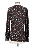 CAbi 100% Polyester Black Long Sleeve Blouse Size S - photo 2