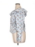 No Comment 100% Cotton Blue 3/4 Sleeve Blouse Size XL - photo 5