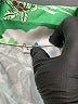 Unbranded 100% Polyester Tropical Green Short Sleeve Blouse Size L - photo 7