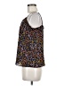 Ann Taylor LOFT 100% Polyester Brown Tank Top Size Med Petite - photo 5