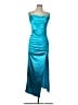 Assorted Brands Teal Cocktail Dress Size L - photo 1