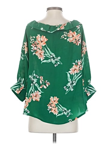 Tolani 3/4 Sleeve Blouse (view 2)