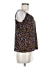 Ann Taylor LOFT 100% Polyester Brown Tank Top Size Med Petite - photo 4