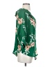 Tolani Green 3/4 Sleeve Blouse Size S - photo 4