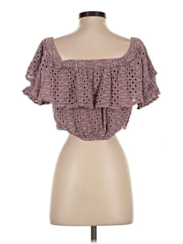 Free People Short Sleeve Blouse (view 2)