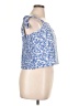 Old Navy Blue Sleeveless Blouse Size XL - photo 4