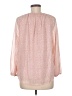 Unbranded 100% Cotton Pink Long Sleeve Blouse Size M - photo 2