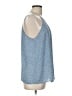 Papermoon Blue Sleeveless Blouse Size L - photo 4
