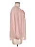 Unbranded 100% Cotton Pink Long Sleeve Blouse Size M - photo 4