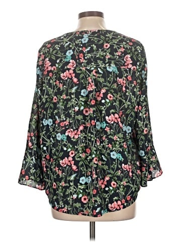 Style&Co 3/4 Sleeve Blouse (view 2)
