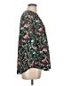 Style&Co 100% Polyester Floral Green 3/4 Sleeve Blouse Size L - photo 4