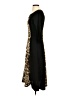 White Mark Animal Print Black Casual Dress Size S - photo 5