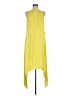 BCBGMAXAZRIA 100% Polyester Yellow Casual Dress Size M - photo 1