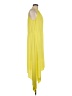 BCBGMAXAZRIA 100% Polyester Yellow Casual Dress Size M - photo 4