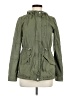 Divided by H&M 100% Cotton Solid Green Jacket Size 6 - photo 1