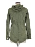 Divided by H&M 100% Cotton Solid Green Jacket Size 6 - photo 2