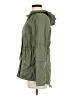 Divided by H&M 100% Cotton Solid Green Jacket Size 6 - photo 5