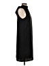 H&M 100% Polyester Solid Black Casual Dress Size S - photo 4