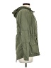 Divided by H&M 100% Cotton Solid Green Jacket Size 6 - photo 4