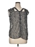 Bellatrix Black Sleeveless Blouse Size XL - photo 1