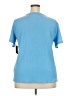 Absolutely Famous Blue Short Sleeve Top Size 2X - photo 2