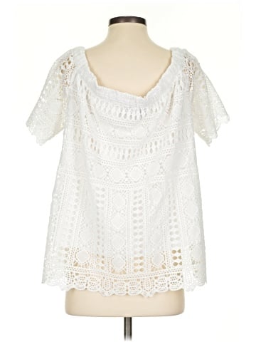 Sunday in Brooklyn Short Sleeve Blouse (view 2)