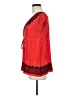 Peter Nygard Red Short Sleeve Blouse Size 8 - photo 5