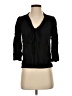 Zara TRF Black 3/4 Sleeve Blouse Size S - photo 1