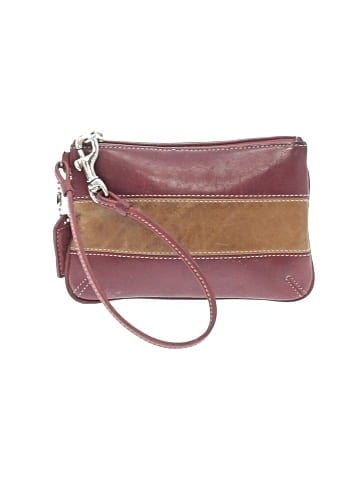 Coach Factory Leather Wristlet (view 1)