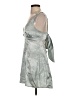 Cider 100% Polyester Silver Sleeveless Blouse Size S - photo 5