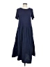 Sugar Lips Solid Blue Casual Dress Size XS - photo 1
