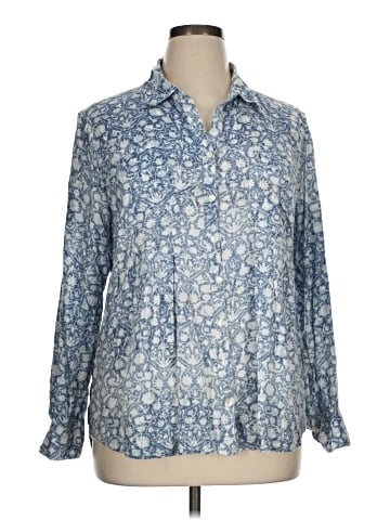 Style&Co Long Sleeve Blouse (view 1)