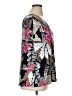 Cathy Black Short Sleeve Blouse Size XL - photo 4