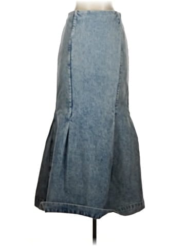 Khaite Denim Skirt (view 2)