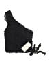 Crystal Sky 100% Polyester Black Swimsuit Top Size XS - photo 1