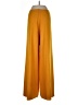 Lulus 100% Polyester Solid Yellow Casual Pants Size L - photo 2