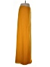 Lulus 100% Polyester Solid Yellow Casual Pants Size L - photo 4